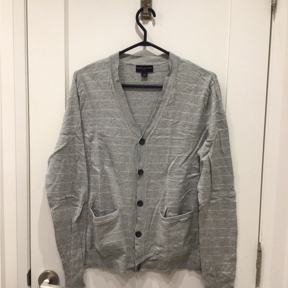 Banana Republic Grey Cardigan - S - Picture 1 of 2